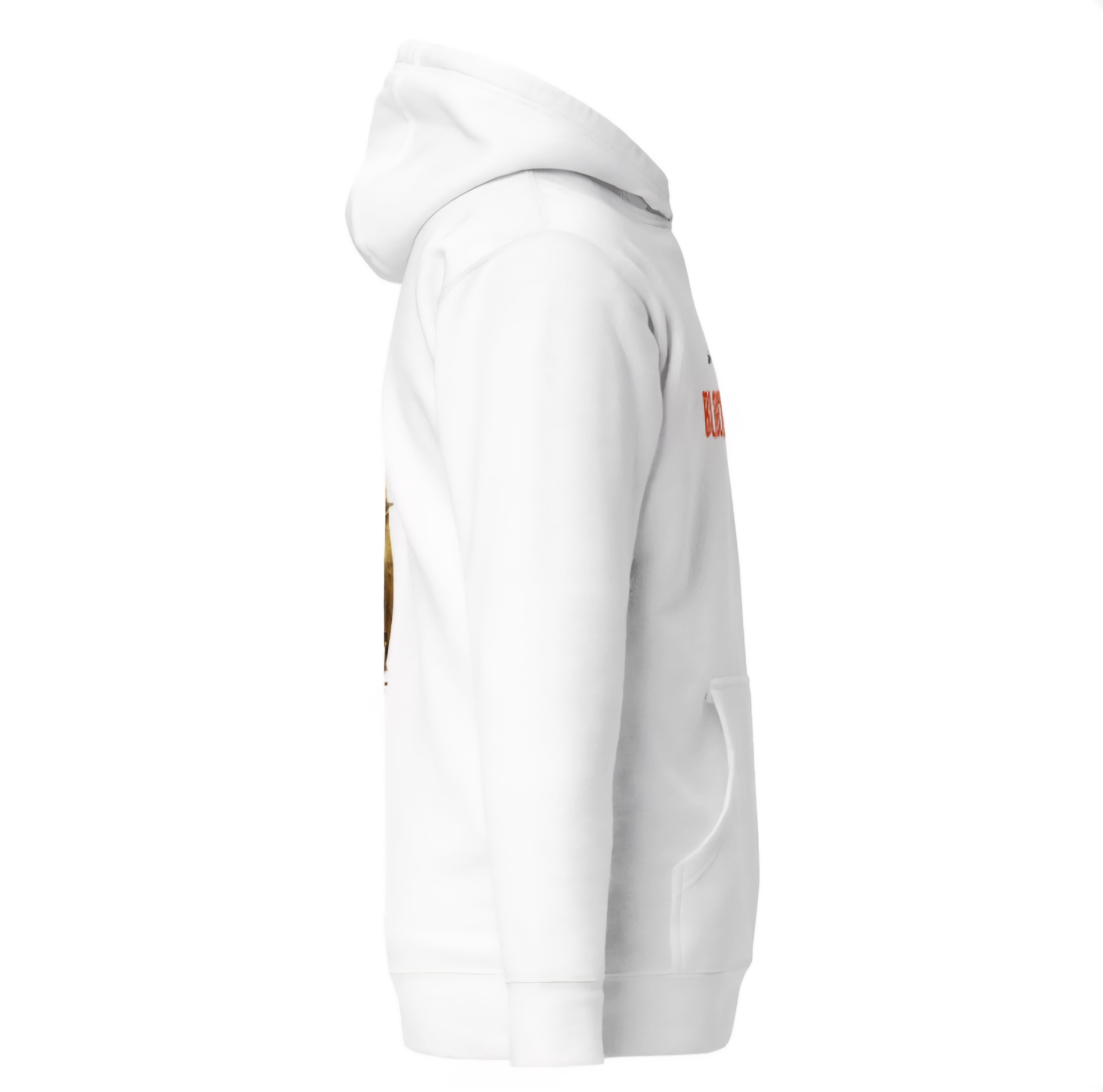 BLACK HAWK HOODIE ( WHITE)